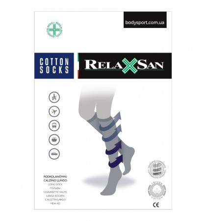 Компресійні гольфи для чоловіків Relaxsan Cotton Socks 920 (2 клас)